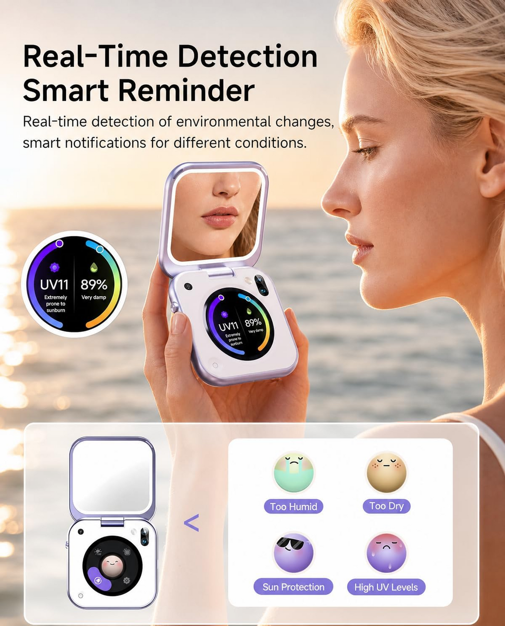 Aura Mirror Plus – Smart AI Beauty Mirror