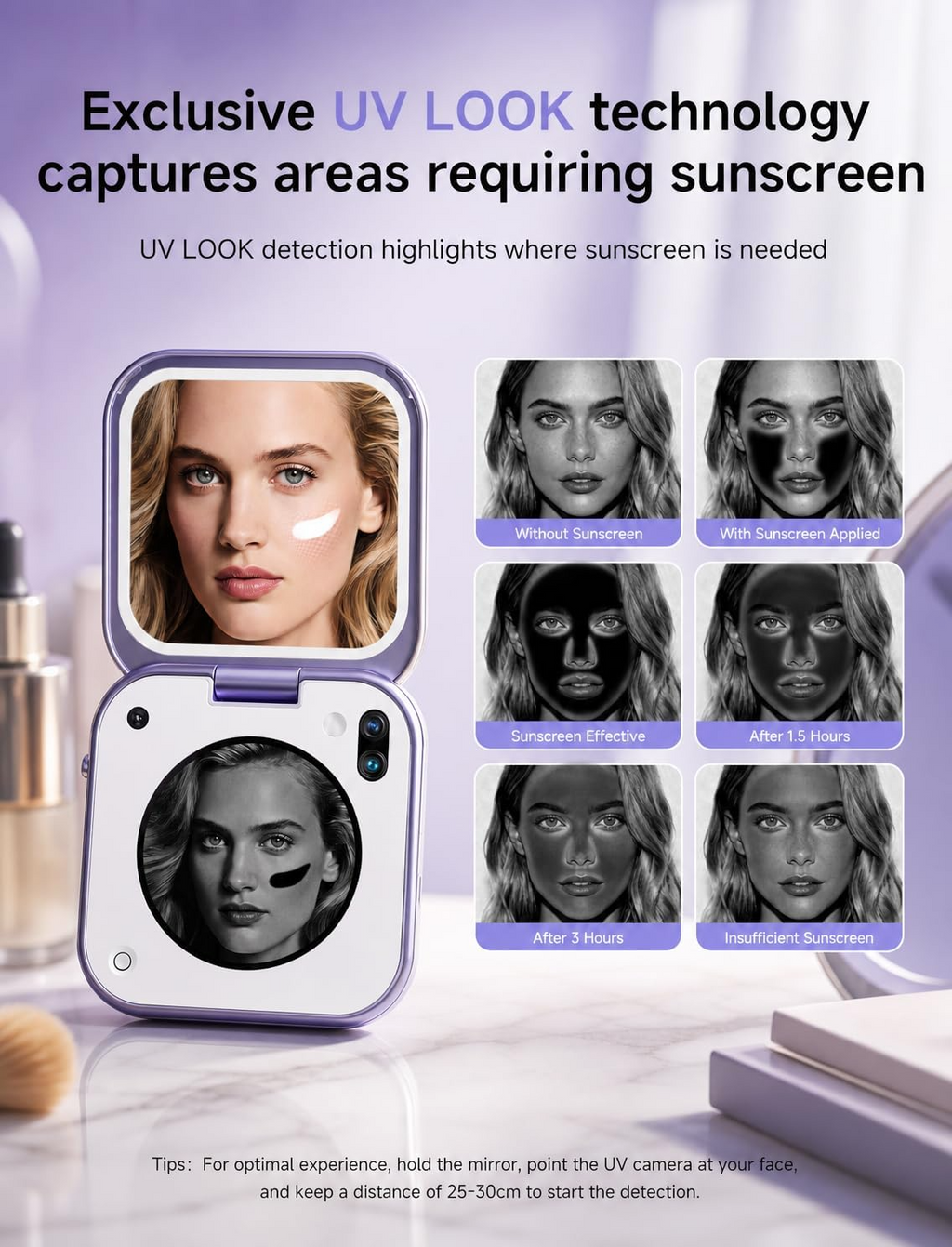 Aura Mirror Plus – Smart AI Beauty Mirror