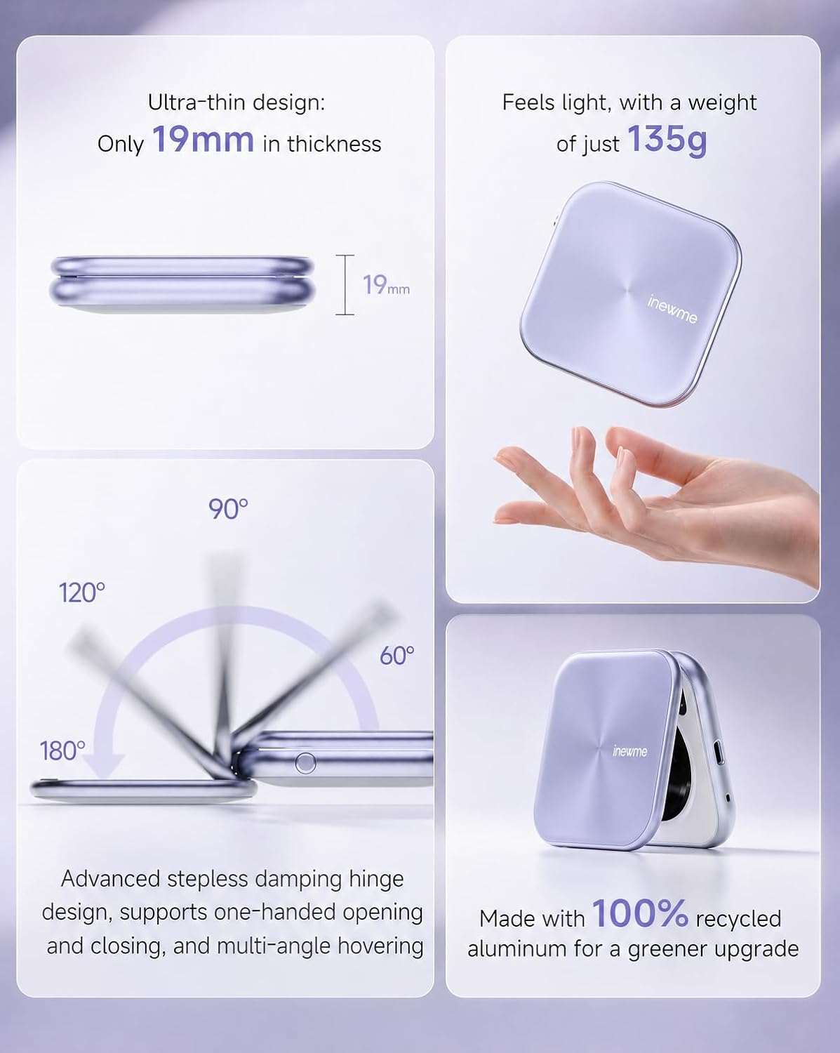 Aura Mirror Plus – Smart AI Beauty Mirror